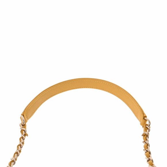 CHANEL Chanel matelasse XXS yellow AS2215 ladies caviar skin bag - Picture 6 of 12